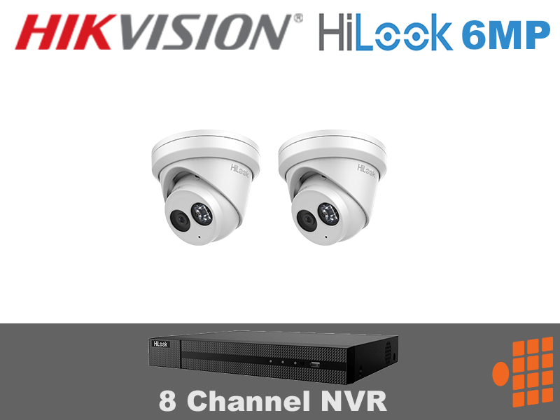 HiLook Brisbane - HIL2.1 Package 2 x 6MP 