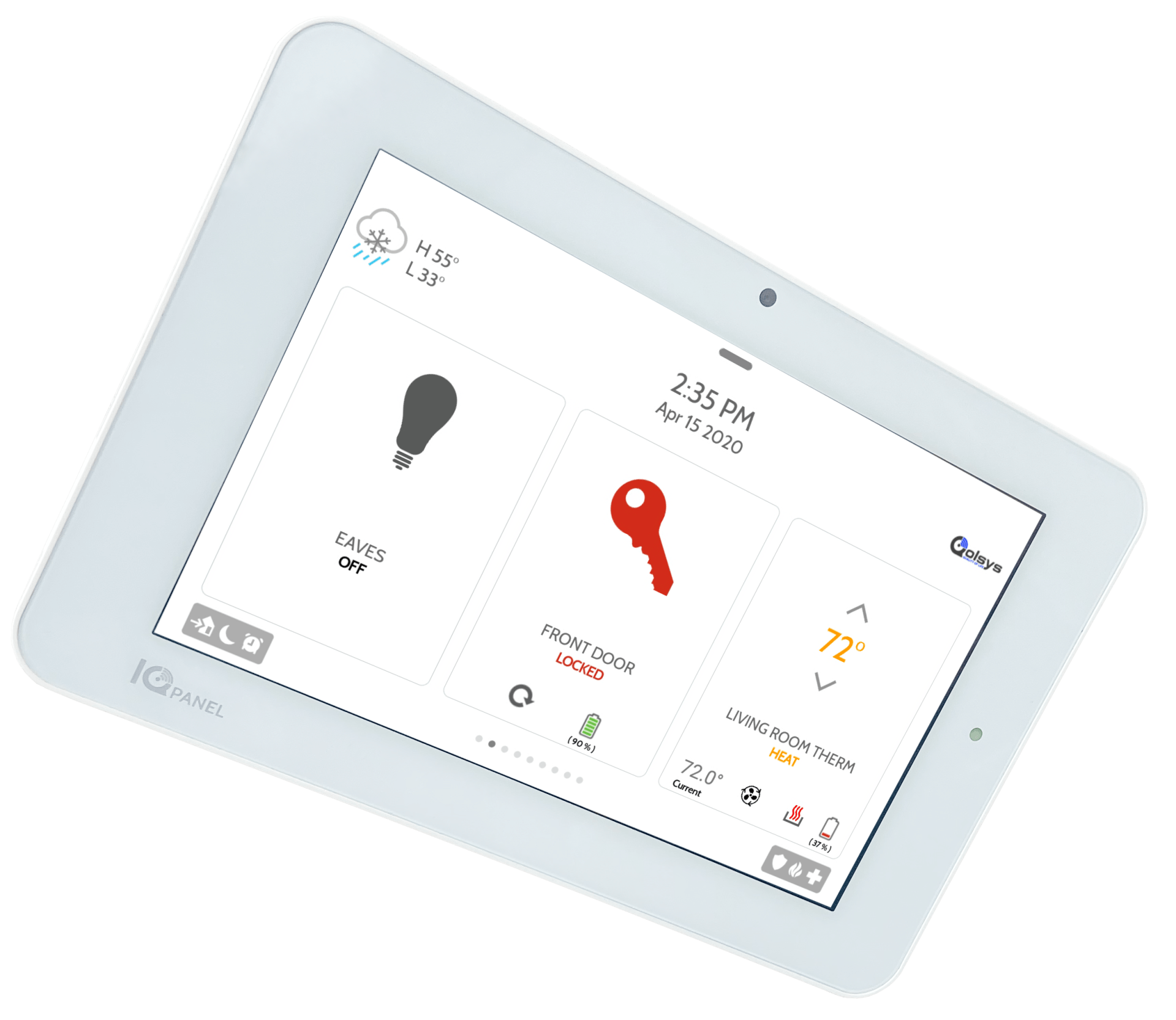 Wireless Alarm System - QolSYS Panel