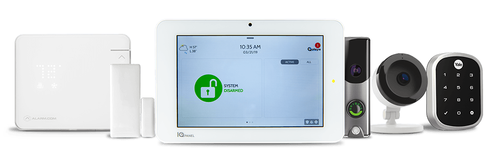 Wireless Alarm System - qolsys system components