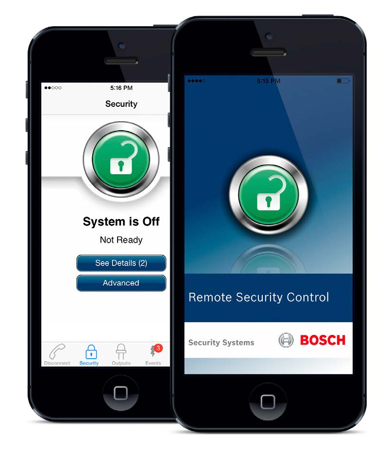 Bosch Alarm Systems - rsc plus app leaflet 