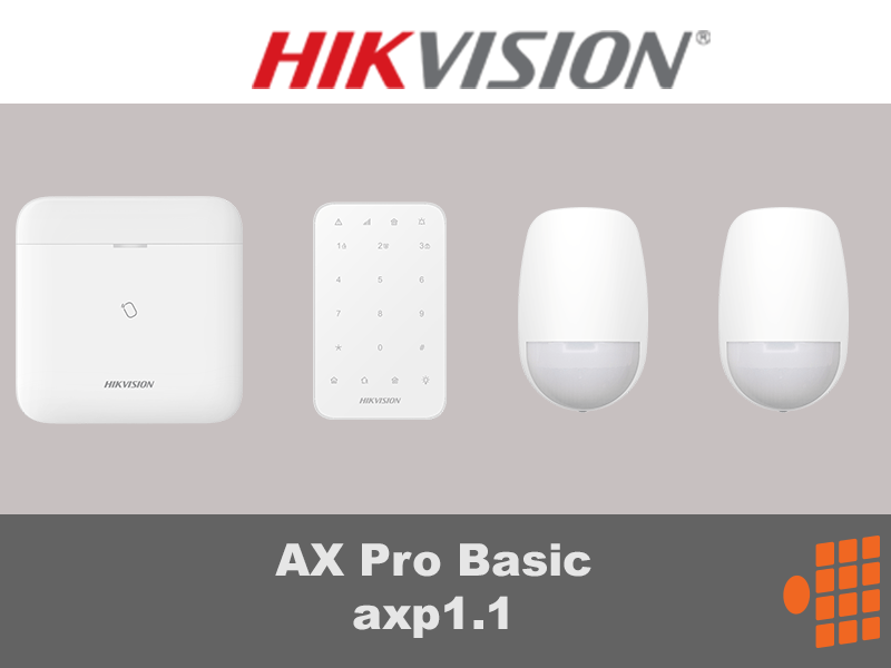 Hikvision AX Pro Wireless Basic package equipment
